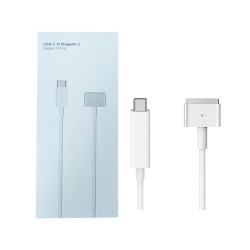 Cable USB C to Mafsafe 2 for Macbook 1.8m White Cable USB C to Mafsafe 2 for Macbook 1.8m White